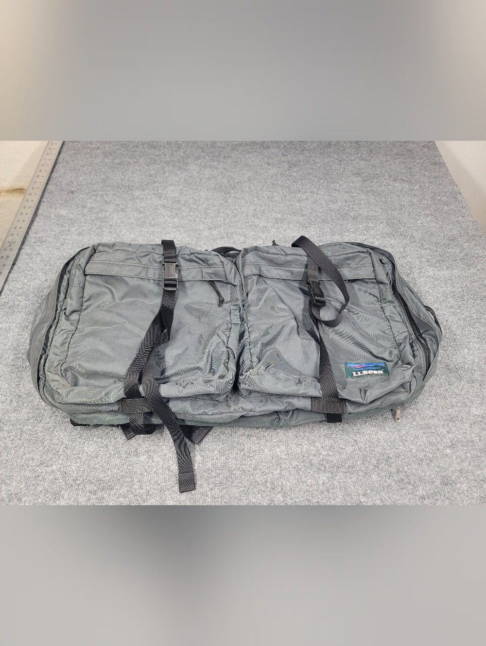 Vintage LL BEAN Convertible Backpack Duffle Bag Hiking Camping Travel